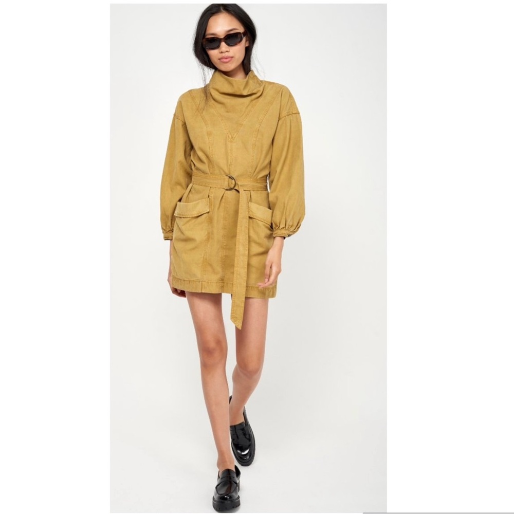 Joie Chantria belted mini dress